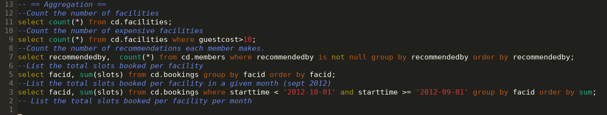SQL training and getting to know postgress better. I'm doing exercises from pgexercises.com page. /en/posts/postgres-cwiczenia/sql.png
