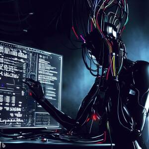 Wired cyberwoman programming